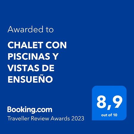 Chalet Con Piscinas Y Vistas De Ensueno Almunecar Luaran gambar